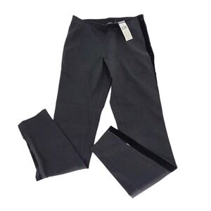 $145 Women Polo Ralph Lauren Jogger Pants Size 10 Velvet Zipper Ankles Black NWT